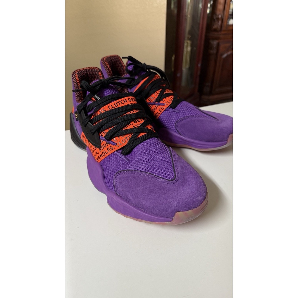 Adidas Harden Vol 4 GCA McDonalds FX2084 Purple Basketball Shoes Mens 11.5